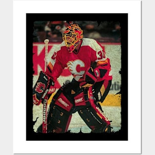 Dwayne Roloson, 1996 in Calgary Flames (2.95 GAA) Posters and Art